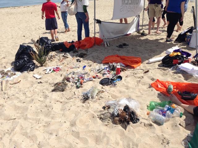 HRJMUalum's tweet image. Hampton Roads Dukes clean the beach for #JMUBigEvent @JMUAlumni @JMUBigEvent