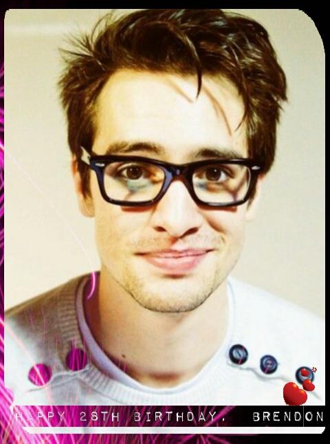 HAPPY 28TH BIRTHDAY BRENDON URIE ( 