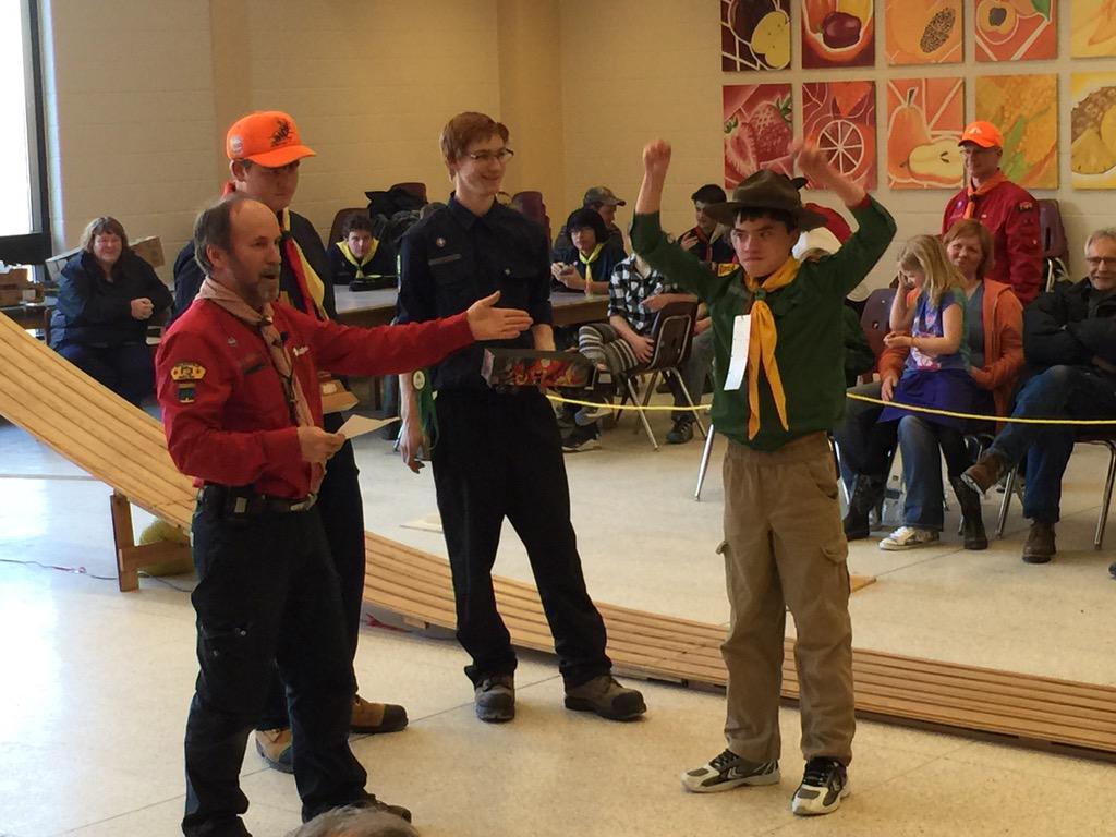 thewillferg's tweet photo. The final is over @scoutscanada #scouttrucks at #widdifieldss. HHFs #Fivenightsatfreddys truck 1st. place overall!!! http://t.co/xZ03SO25qQ