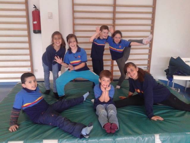 OJEGUADARRAMA's tweet photo. Los flechas de Leones de Castilla finalizan el Proel Gimnasia Deportiva http://t.co/zYmERBzGes