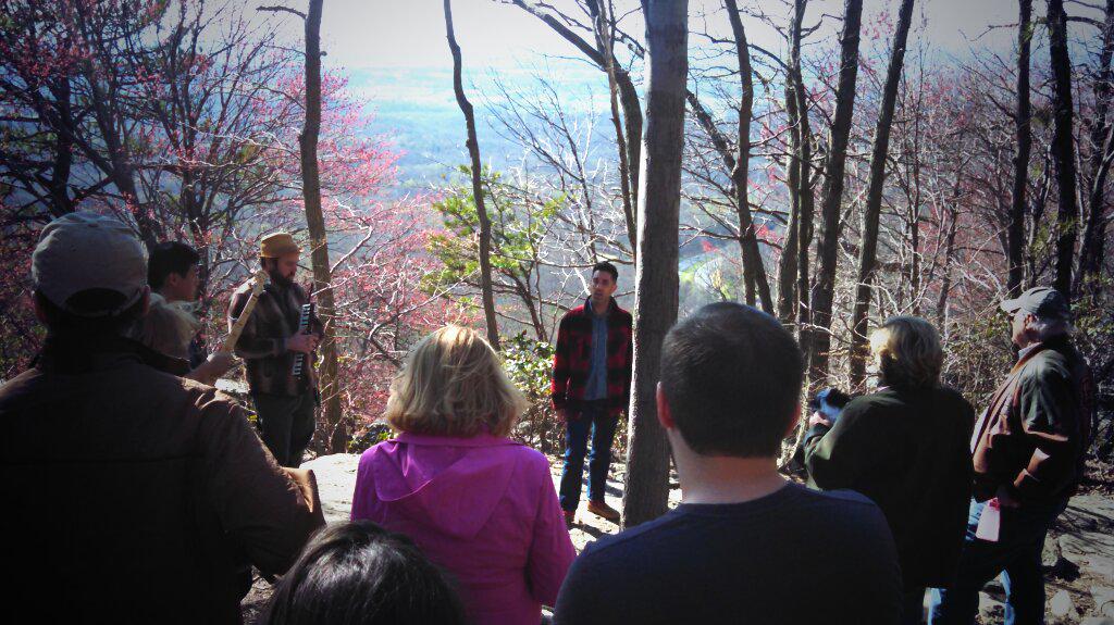 ShenCoNewMu's tweet image. Gorgeous show today by @dubble8 and @RhymesWithOpera at Bear's Den, concluding the ShenCoNewMu 14-15 season!