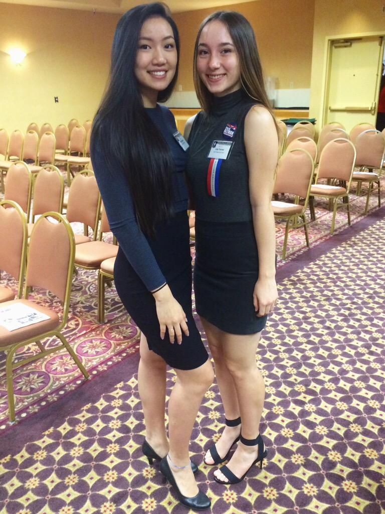 _alyssanguyen_'s tweet photo. cute n classy with julia 😊 #jsaspringstate http://t.co/lItmxO2IZs