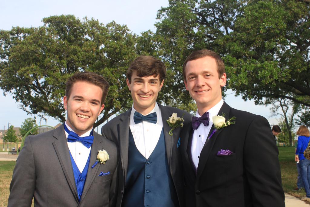 loratay2's tweet photo. These Blue Frisco boys cleaned up really nice! #onlyatprom http://t.co/qioW4IWOOw