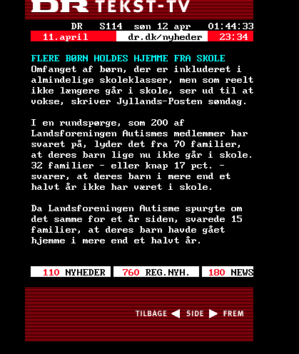 70 ud af 216 børn med #autisme går ikke i skole....