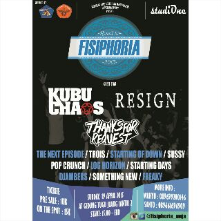 Sunday..19 April 2015 bakal ada <a href="/KubuChaos/">KUBU CHAOS</a> <a href="/TFRpoppunk/">Thanks For Request</a> <a href="/ResignTweet/">Resign</a> at-Tugu juang lantai 2 start 15:00-end #jcginfo
