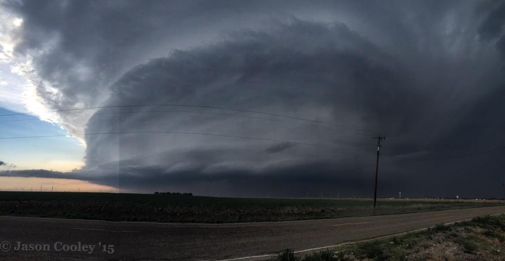 Jason Cooley on Twitter "Mothership supercell in White Deer, Texas