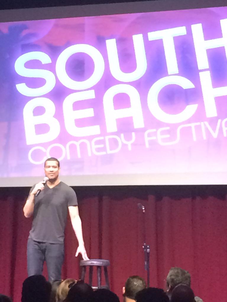 LiveNationSFL's tweet photo. @MichaelYo is live right now at the @SBComedyFest! http://t.co/kpjHWhHgwv