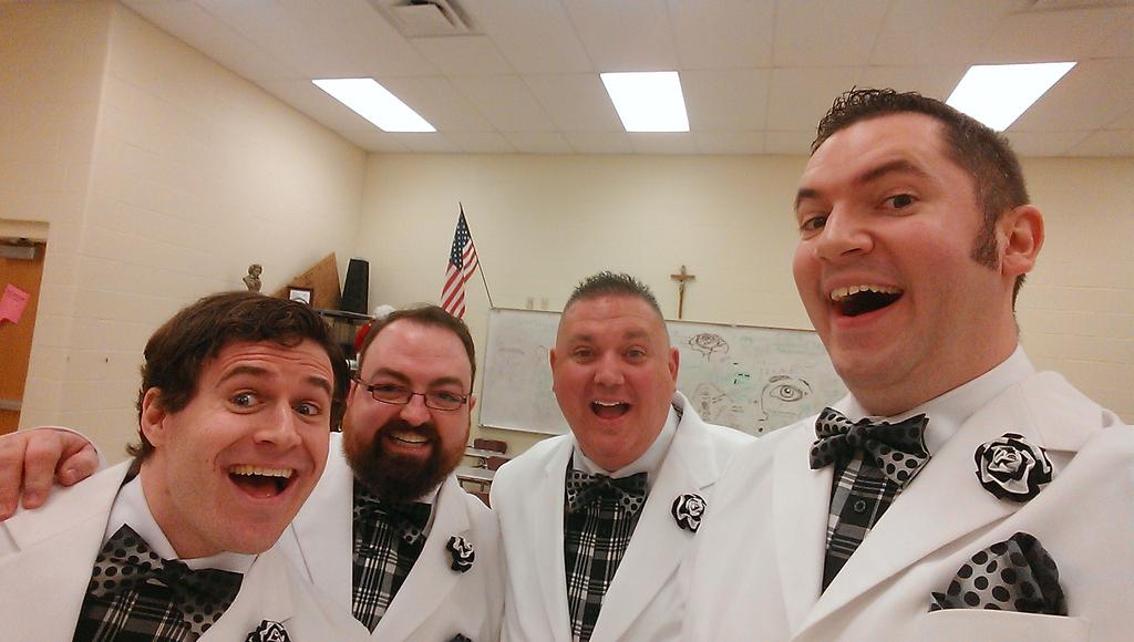 We're ready for the quartet finals!   #JAD2015