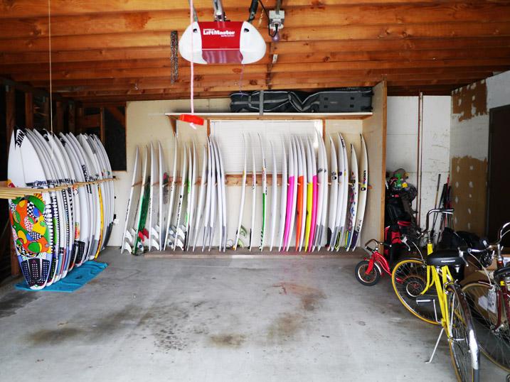 Boards and bikes.