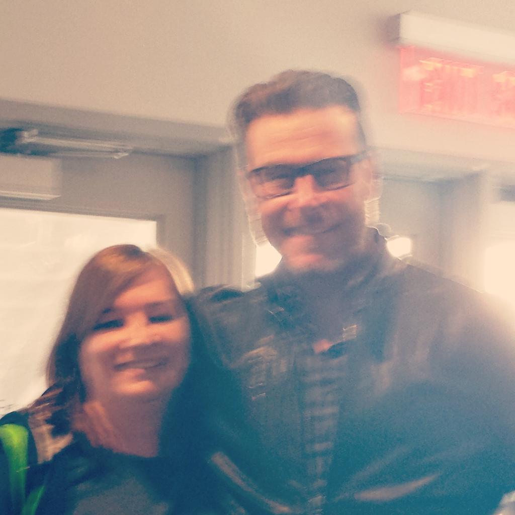Met @deanmcdermottrp was so cool...