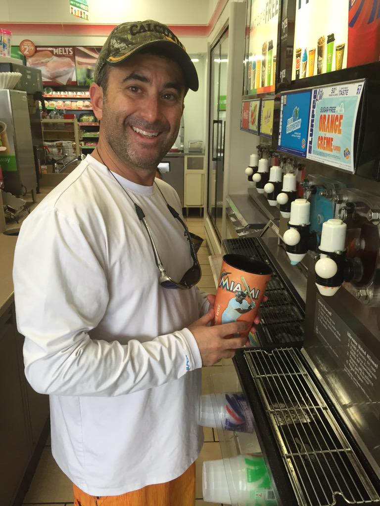 <a href="/BadAndytells/">Andy</a>: <a href="/slurpee/">Slurpee</a> #bypcd was the bestest. I think the $1.49 kept folks away though.
#marlinscup #miamimarlins
