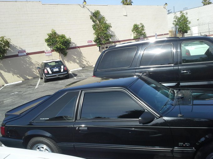 Sienna just got a new car! 1990 Mustang LX Black on Black 33,000 Original miles!!! http://t.co/vxSwQ
