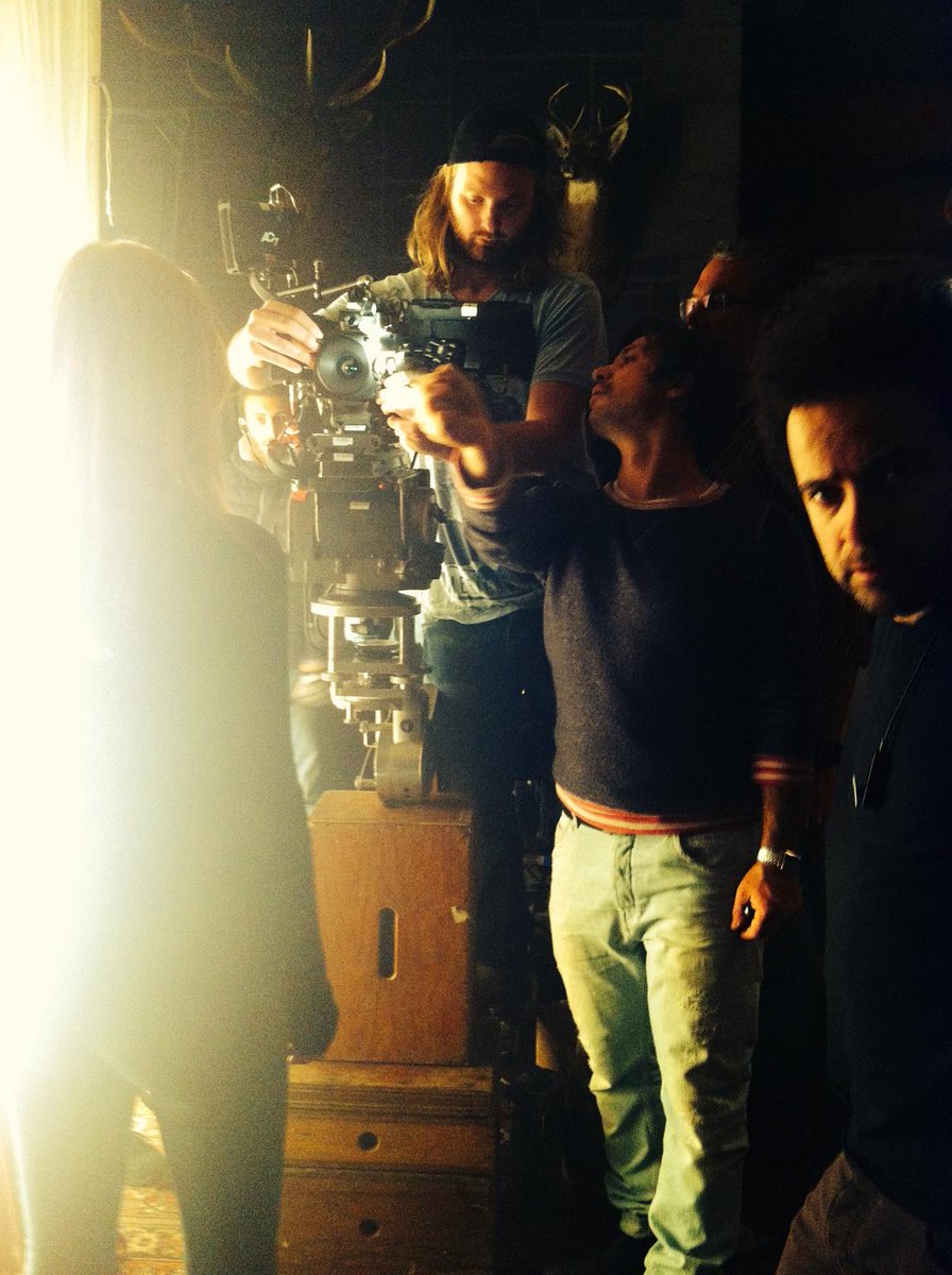 JohnBarbisan's tweet photo. @borismojsovski &amp; his fine crew with Joe Diaz props in the FG #bittenS2 @bittentv @SpaceChannel.Heckuva finale shoot! http://t.co/BfZN84HSQ3