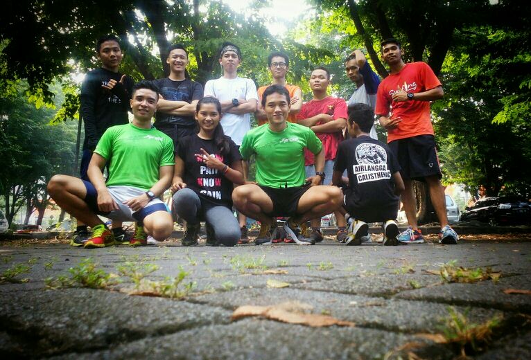 What a sweaty Sunday morning. Thank you <a href="/airlanggasw/">AirlanggaCalisthenic</a> for joining. See you again #NdangMlayuo