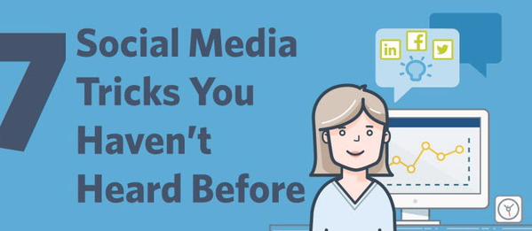 7 Social Media Tricks You Haven’t Heard Before - conta.cc/1GXgEGc #socialmedia