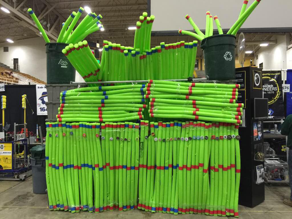 RT <a href="/FRC708/">Hatters Robotics</a>: #OnlyInMAR can we do things like this to another teams pit. #OMGRobots