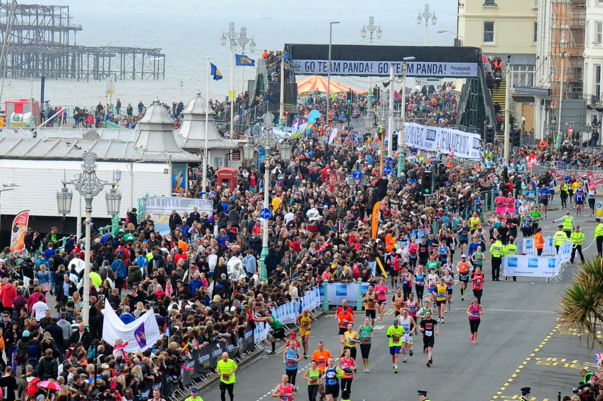 Thousands taking part in seaside marathon ITV News