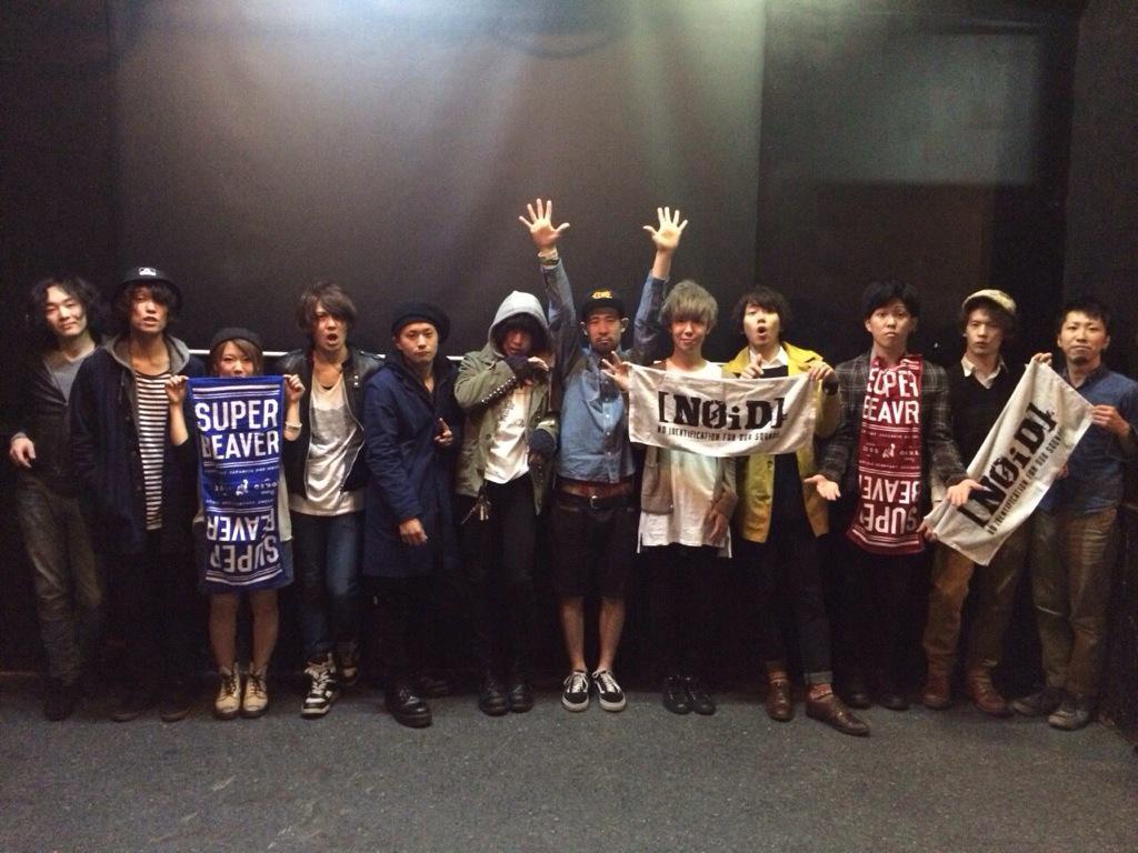 NOiD イベントTシャツ SUPER BEAVER sumika Amelie SUPER BEAVER sumika Amelie チーム［NOiD］全員集合◎