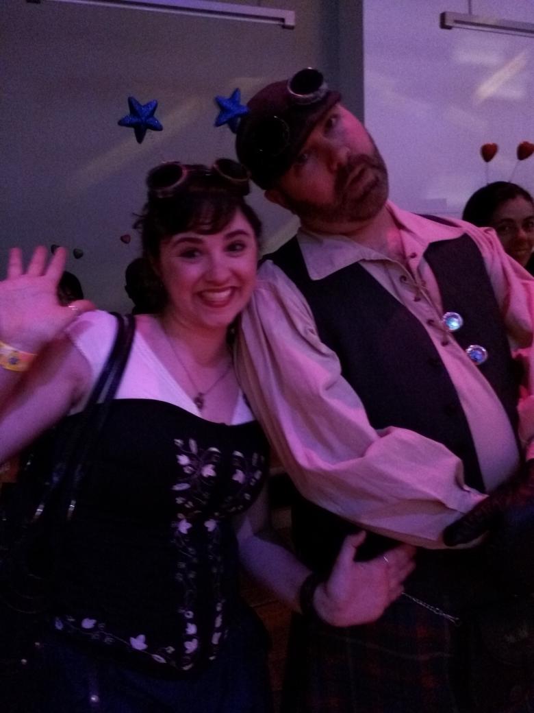 AstroPopDC's tweet photo. .@bosley_lisa and @brendan_jt spotted at #YurisNight! #C2YN http://t.co/AUGztPJN8q