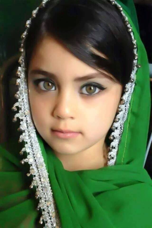 Afghanistan most girl beautiful Afghan Baby