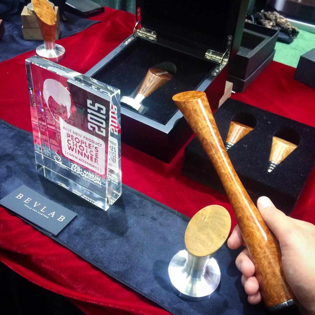 EspressoCorp's tweet image. Another damn #sexy (new) product - custom wooden #coffee #tamper @BevLab #Kauri #Rimu ... instagram.com/p/1XPckwCd5c/