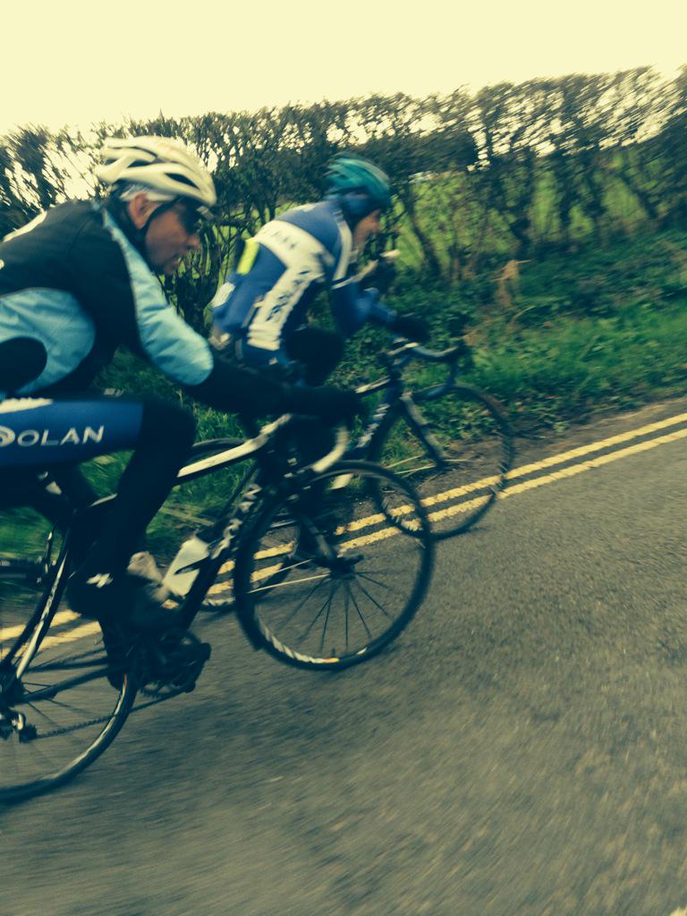 Felt guilty sitting on 73 yr old Ricky Garcia in the wind today , but I'll get over it