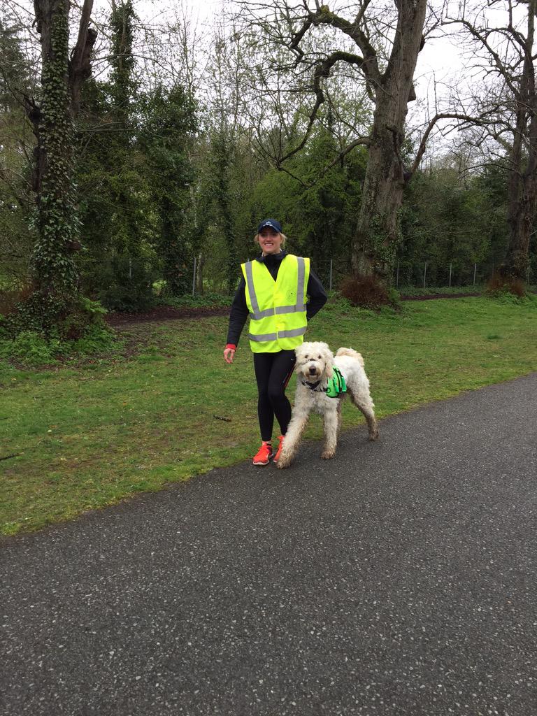ipadscooby's tweet photo. @JogForADog5k @averil_sw @TeenaGates look at us #firstfinishers http://t.co/MSben4Nx1g