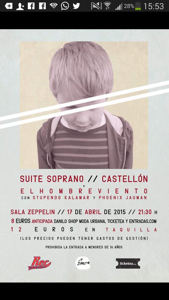 SuleBSoprano's tweet photo. Aviso a toda la comunidad valenciana. Menos de una semana... http://t.co/5eNMnBGQ6X