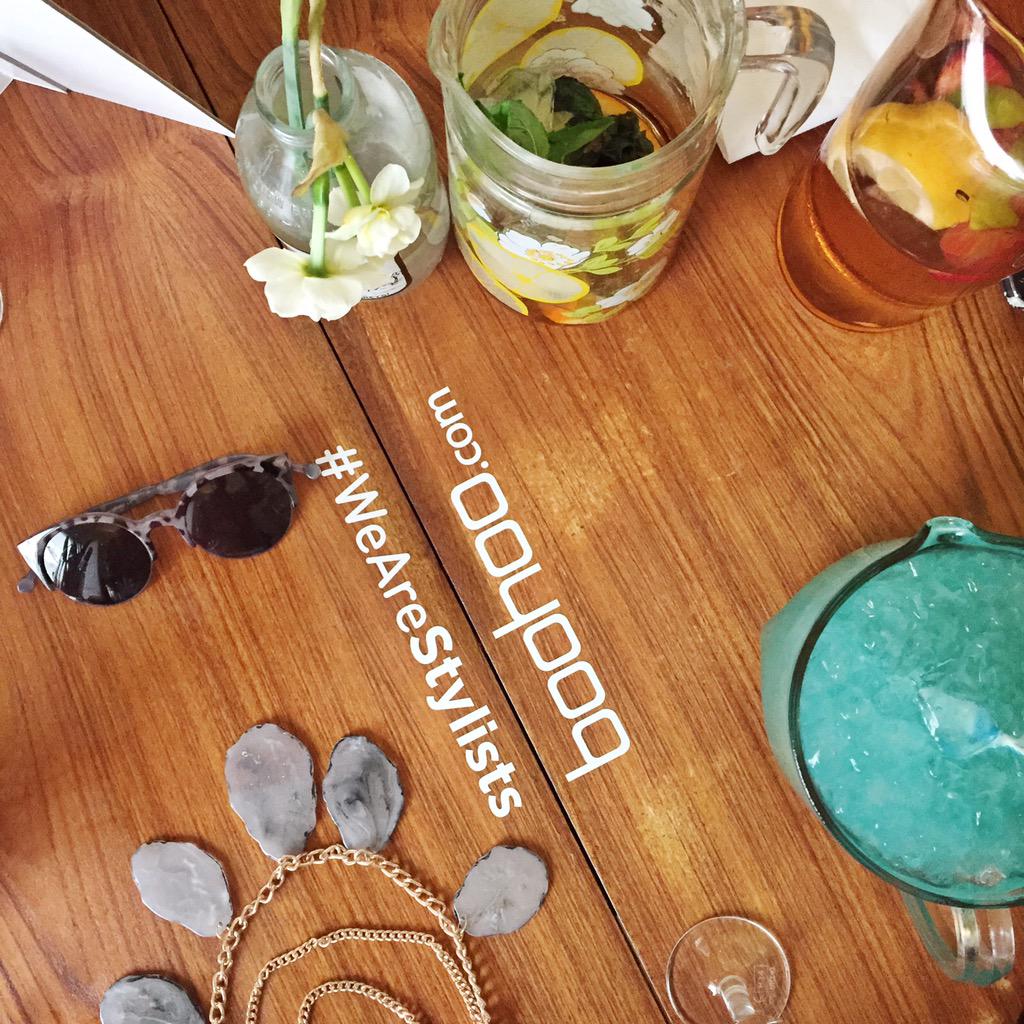 FashionMumblr's tweet photo. It's cocktail time at the @boohoo #wearestylists event 👏 http://t.co/PQOXg7yU0G