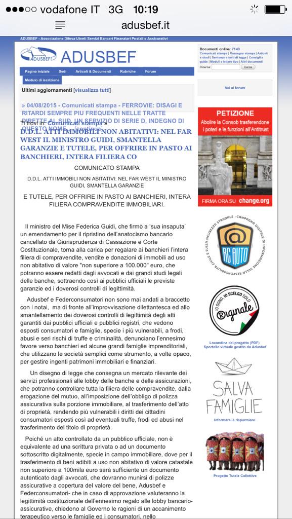 Aras_bru's tweet photo. Uniti contro chi #rottamalatutela http://t.co/bN5BtOYWuh http://t.co/269WquWzyy