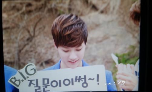 of_you1115's tweet photo. 150412#막방 팬미😢 #비아이지 #민표 #국민표 http://t.co/wDNfZKmKem