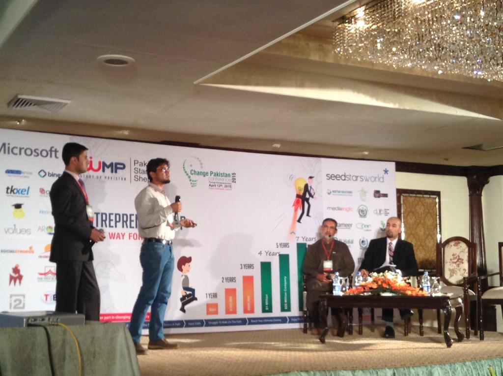 JumpStartPk's tweet photo. http://t.co/ng6KGV3cLD team telling about NFC chips #CPC2015 http://t.co/8PgQ0aLGtV