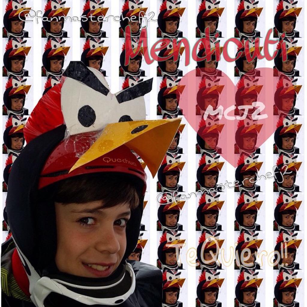 FanMasterChefJ2's tweet photo. @MendicutiMCJ2 eres mi sur, mi norte y mi mundo😻 TE GUSTA?? Espero que si porque cuesta mucho hacerlo😿💕😔 http://t.co/OiqnDiz39U