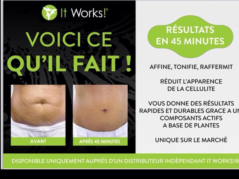 ItworksCecile's tweet photo. Venez essayer cette superbe gamme pour un résultat bluffant #ItWorks #wrap #bodyperdect #stop #regime http://t.co/01BgRGVJRG