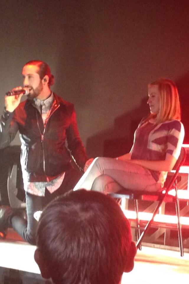 NarMJmagic's tweet photo. The Best moment of my life #PTXMAD #OnMyWayHomeProject @PTXofficial @Avi_Kaplan http://t.co/0IDIr8cTFg