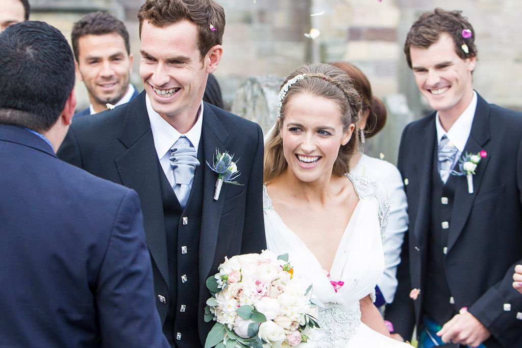 congrats to <a href="/andy_murray/">Andy Murray</a> &amp; Kim Sears who married in #Scotland yesterday amazing celebrations and beautiful #wedding !