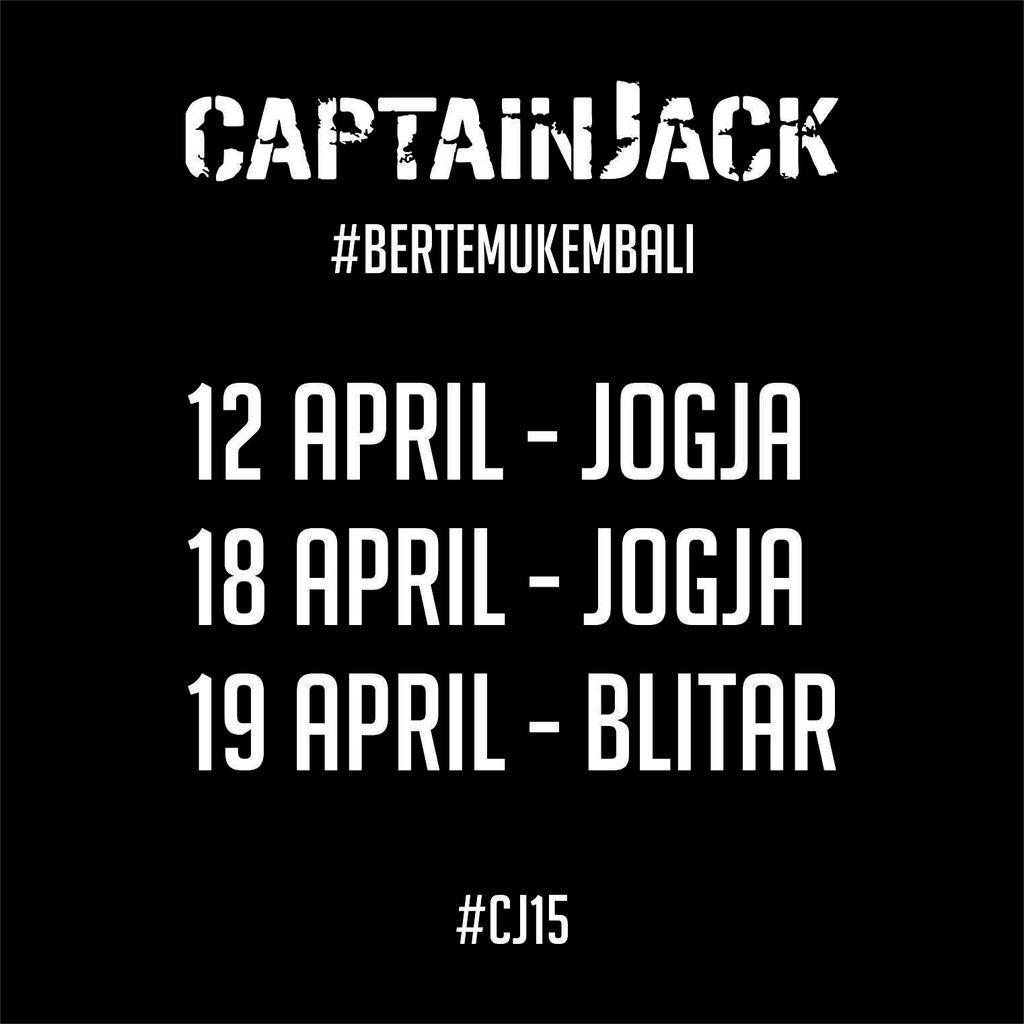 MJBanjarmasin's tweet photo. Mimin tunggu abang" diblitar yah @captainjackband http://t.co/GuRCiJdVcp