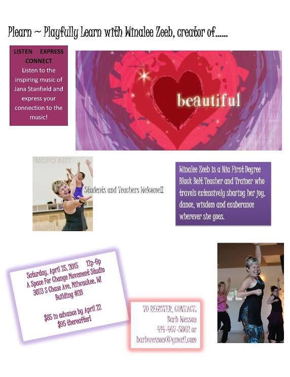 BarbaraWesson's tweet photo. April  25th -save the date &amp; Visit Nia Wisconsin on Facebook for details!! #nia #community #fun #fitness #exercise http://t.co/IGnnvdAtiU