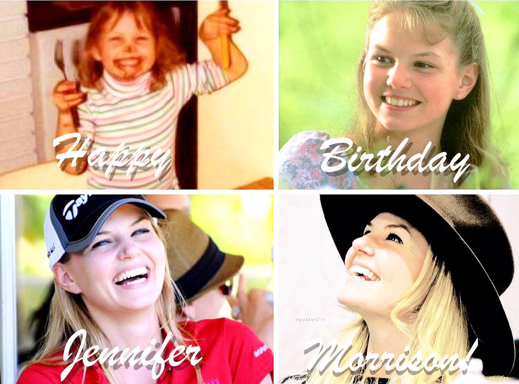 Happy Birthday to the beautiful and amazingly talented Jennifer Morrison!  