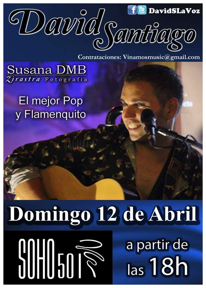 Fan_DavidSLaVoz's tweet photo. Esta tarde concierto de @DavidsLaVoz en soho #aguadulce http://t.co/0GWtBrt07m