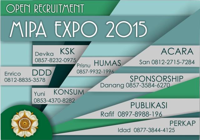Gaes kita OPREC, wanna? Sms aja!! @kmf_ugm @kmfmugm @KMKath_MIPA @PMKMIPAUGM @smc_ugm @pasains @lsisfmipaugm @mipaugm