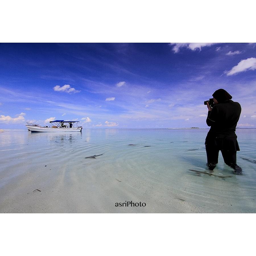 nikaranika's tweet photo. Cini yu yung? @andripivadi "@LiburanLokal: Foto dikelilingi Hiu di Takabonerate #SulawesiSelatan http://t.co/pIO8DHPYh4