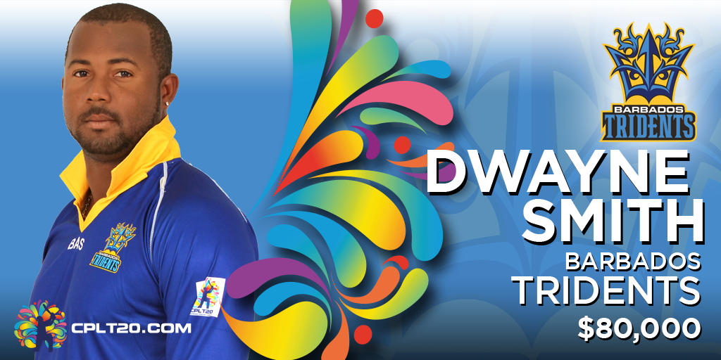 Happy 32nd birthday Dwayne Smith! Bring that trophy home... :)  