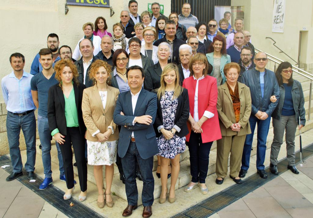 FrancescMiroM's tweet photo. No solament volem guanyar, volem governar, x això demà presentem la millor llista x Amposta, per la gent #canviserè http://t.co/LLUuK164Wm