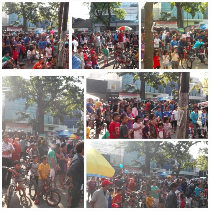 Penonton hadir di CFD Buah Batu luar biasaaa!!!! Cc @mtmmusic_id <a href="/mtmmusic_bdg/">MTM Music - Bandung</a> <a href="/IndiersRadio/">Bukan Radio FM</a>