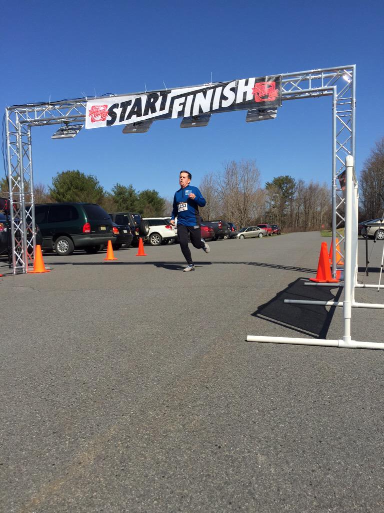 MountinCancer5K's tweet photo. Other runners crossing the finish: http://t.co/5Qjqt95puh