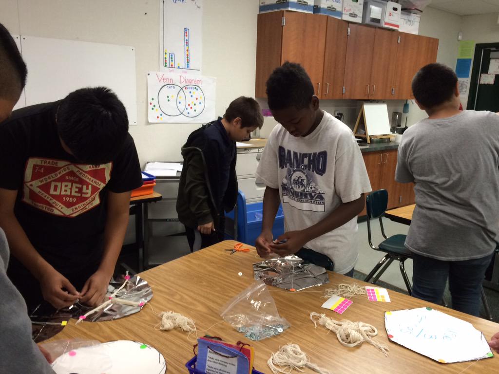 l_fukuda's tweet photo. Reuben H Fleet brings Forces in Motion to RMMS. Parachutes and roller coasters #NGSS #rmmsfam http://t.co/M2Cphxrbhz