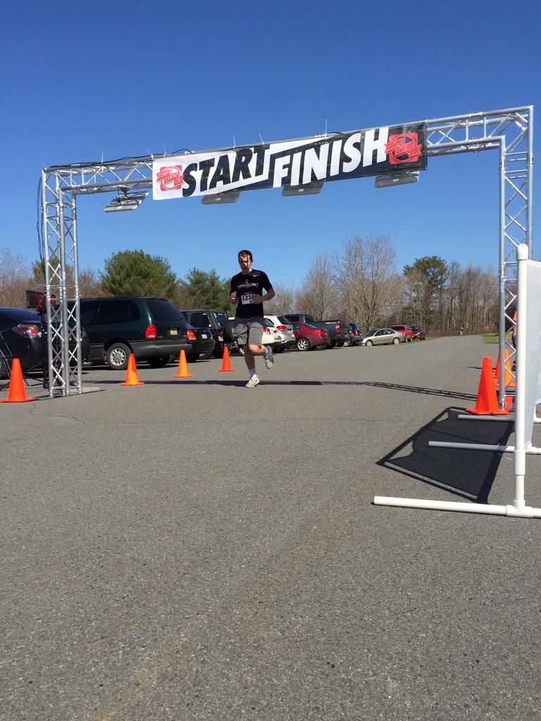 MountinCancer5K's tweet photo. Other runners crossing the finish: http://t.co/YQyJP9P5wE