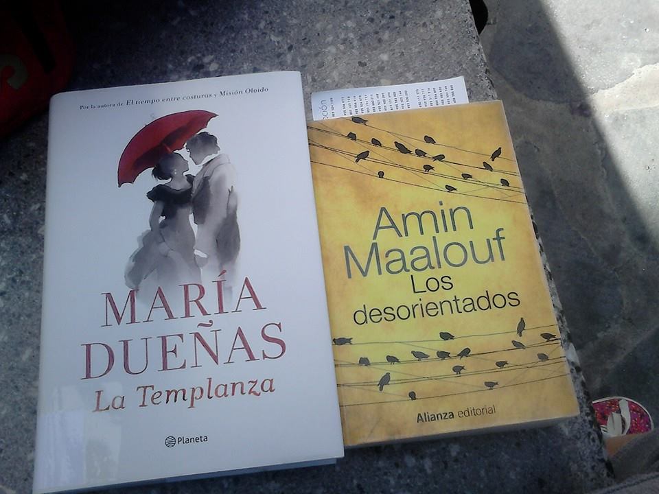 LectoraMeryBlus's tweet photo. Esta semana toca @MDuenasOficial #Latemplaza y @AminMaalouf #losdesorientados.... http://t.co/kbvdLtBdQ5