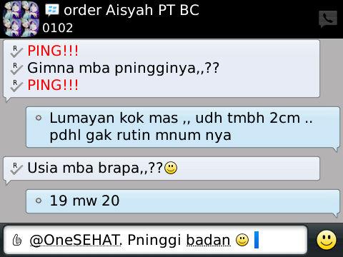 OneSehat tweet picture